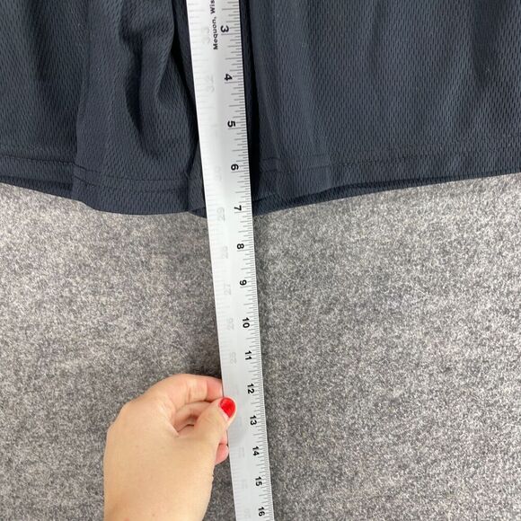 New Essential Elements Activewear Shorts Men L Large Black High Rise Pull On - Picture 9 of 11